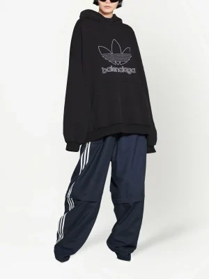 Balenciaga x adidas oversized hoodie